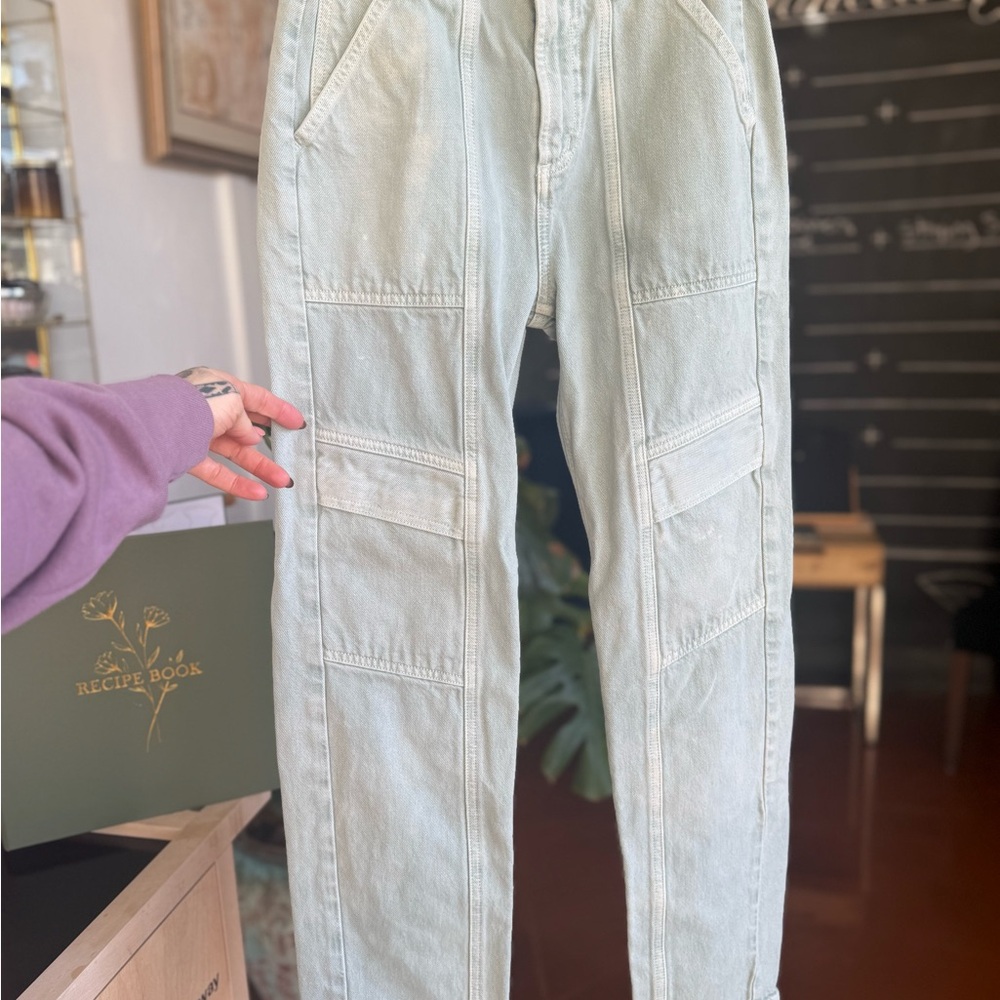 Agolde Mint Utility High Waist Cargo Pants- Size 23